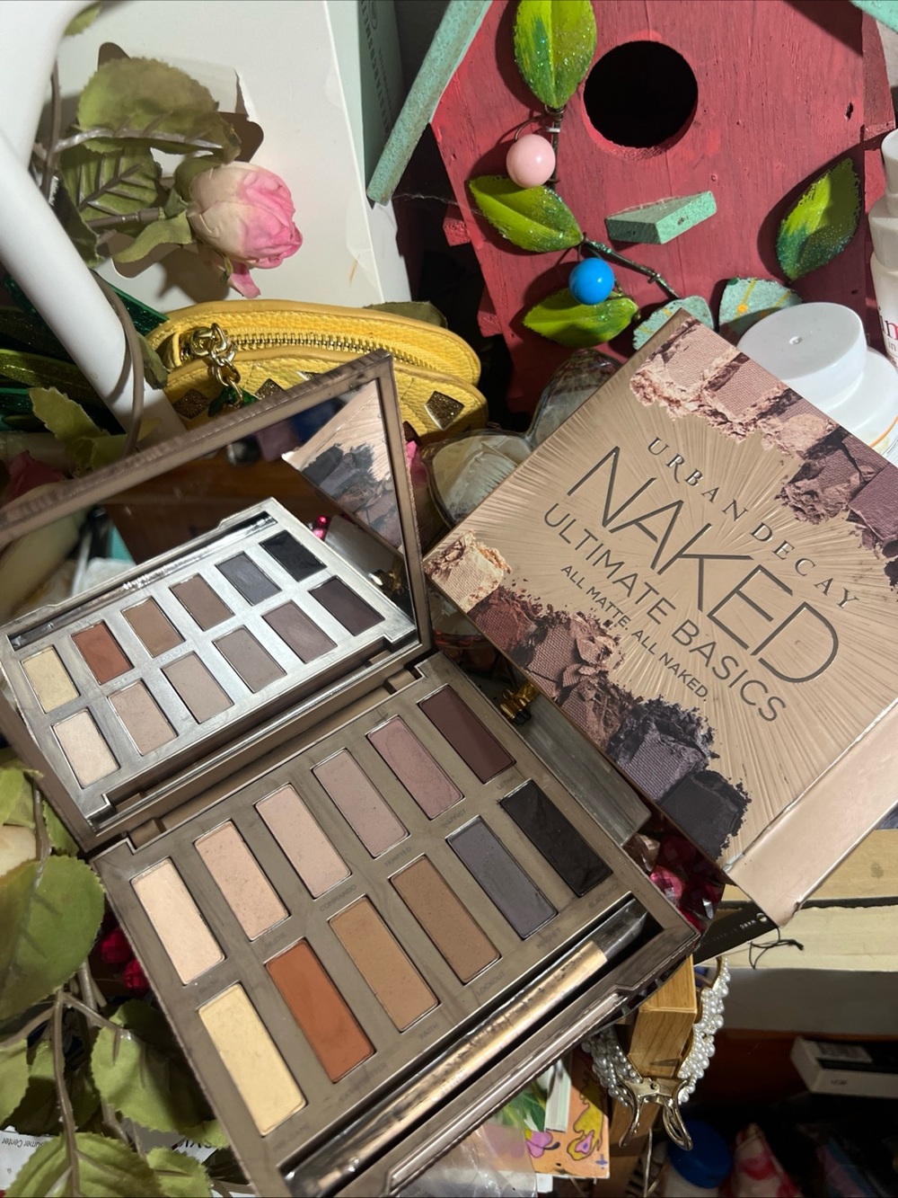 URBAN DECAY NAKED ULTIMATE BASICS 12 COLOR EYESHADOW PALETTE BRUSH Batch #REN99W